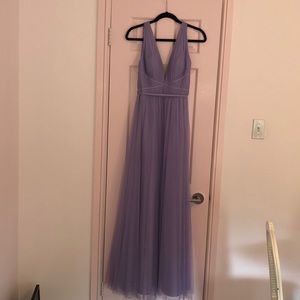 Marchesa Notte Bridesmaid dress. Custom lavender color